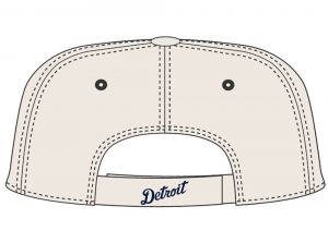 47 Brand MLB Detroit Tigers Two Tone MVP Cap Natural