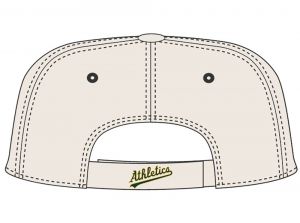 47 Brand MLB Athletics Two Tone MVP Cap Natural