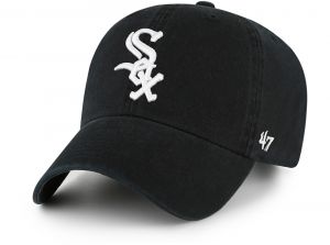 47 Brand MLB Chicago White Sox Clean Up Cap Black