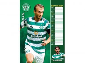 Celtic 2026 A3 Wall Calendar