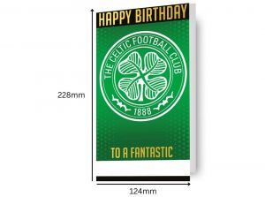 Celtic Happy Birthday To A Fantastic Personalised Birthday Card