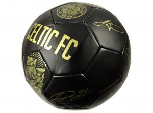 Celtic Phantom Black Gold Football Size 5