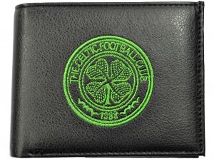 Celtic PU Leather Embroidered Bi Fold Wallet
