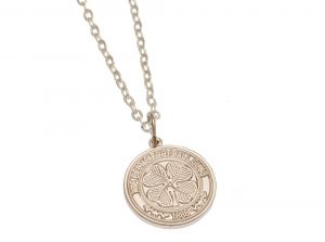 Celtic Silver Plated Pendant and Chain