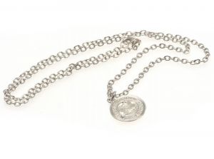 Celtic Silver Plated Pendant and Chain