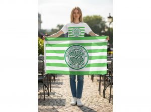 Celtic Stripes Crest Flag 5 x 3