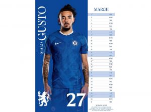 Chelsea 2026 A3 Wall Calendar