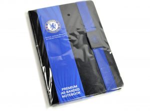 Chelsea Banded A5 Premium Leather Look Notebook