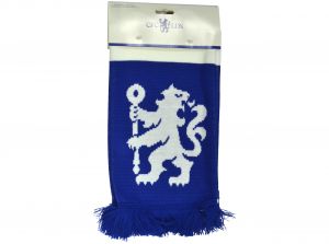 Chelsea Bar Scarf Jacquard Lion Scarf