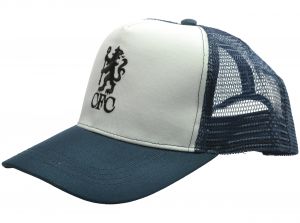 Chelsea Baseball Trucker Snapback Navy Blue