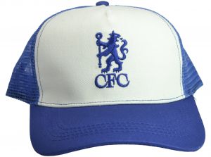 Chelsea Baseball Trucker Snapback Royal Blue