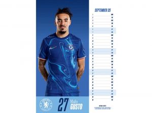 Chelsea Football A3 2025 Calendar
