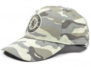 Chelsea Camo Baseball Cap Grey