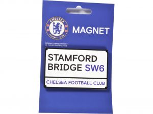 Chelsea Enamel Street Sign Fridge Magnet