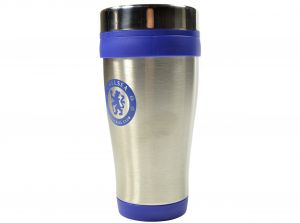 Chelsea Executive Handleless Metallic Travel Mug