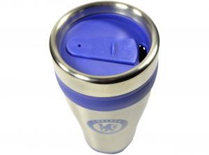 Chelsea Executive Handleless Metallic Travel Mug