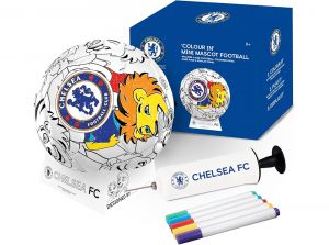 Chelsea FC Colour In Mini Football Set Size 2