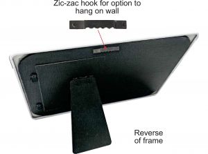 Chelsea FC Embossed Metal No 1 Fan Photo Frame Sign