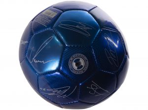 Chelsea FC Metallic Blue Signature Size 1 Mini Ball