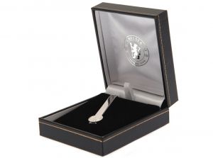 Chelsea FC Silver Plated Tie Slide