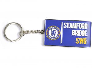 Chelsea Large Stamford Bridge Street Sign Keyring