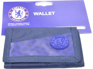 Chelsea Tri Fold Raised Crest Wallet