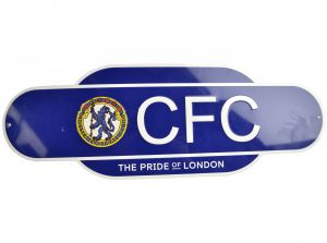 Chelsea Colour Retro Years Metal Street Sign