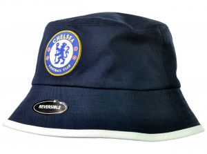 Chelsea Reversible Bucket Hat Navy Royal Blue