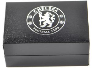 Chelsea Silver Plated Crest Cufflinks