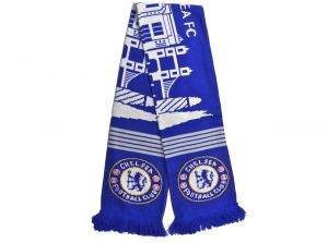 Chelsea Skyline Jaquard Knit Scarf