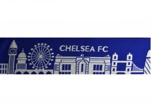 Chelsea Skyline Jaquard Knit Scarf