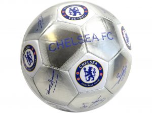 Chelsea Special Edition Signature Football Silver White CH08173