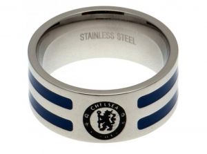 Chelsea Stainless Steel Colour Stripe Ring