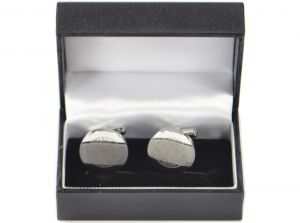 Chelsea Stainless Steel Round Cufflinks