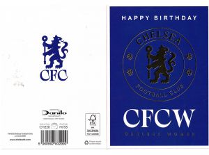 Chelsea Women Birthday Card