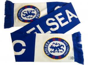 Chelsea Wordmark Tipped Knit Scarf HD