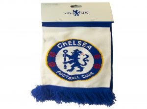 Chelsea Wordmark Tipped Knit Scarf HD