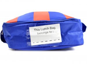 Crystal Palace Kit Lunch Bag Blue Red