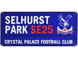 Crystal Palace Metal Street Sign Coloured