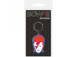 David Bowie Rubber Keyring