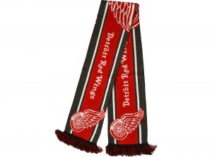 Detroit Red Wings Big Logo NHL Scarf Grey Red White