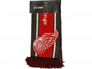 Detroit Red Wings Big Logo NHL Scarf Grey Red White