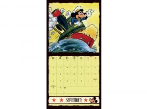 Disney Mickey Classic 90th Anniversary Square Calendar 2025