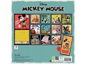 Disney Mickey Classic 90th Anniversary Square Calendar 2025