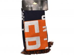 Edmonton Oilers 2020 Word Mark Big Logo NHL Scarf Navy Orange White