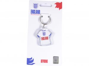 England Acrylic Double Sided Kit Keyring
