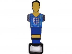 England FA 1990 Kit Foosball Bottle Opener Magnet