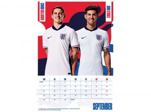 England FA 2026 A3 Wall Calendar