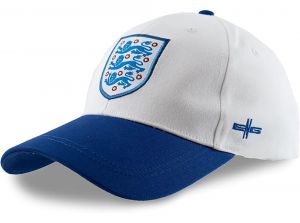 England FA Contrast Baseball Cap White Blue