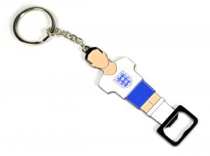 England FA Foosball Bottle Opener Keyring